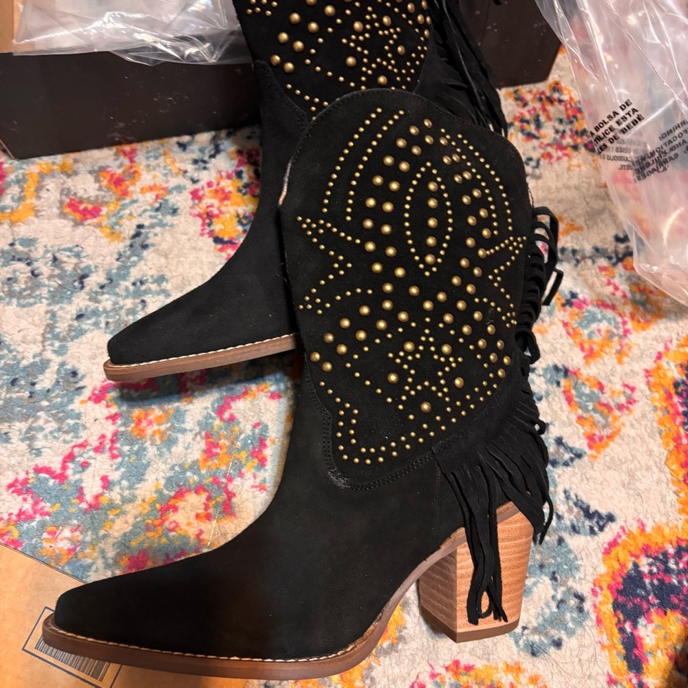 Dingo | STAR POWER SUEDE LEATHER BOOTIE - Picture 8 of 11